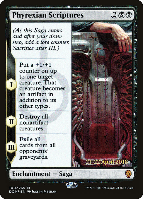 Phyrexian Scriptures [Prerelease Cards] | Gear Gaming Bentonville