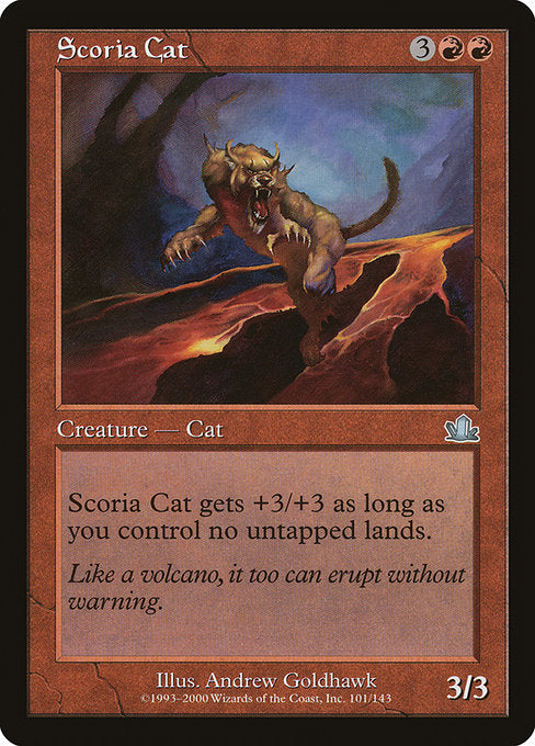 Scoria Cat [Prophecy] | Gear Gaming Bentonville