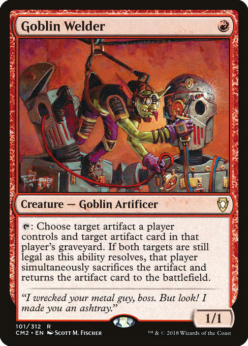 Goblin Welder [Commander Anthology Volume II] | Gear Gaming Bentonville