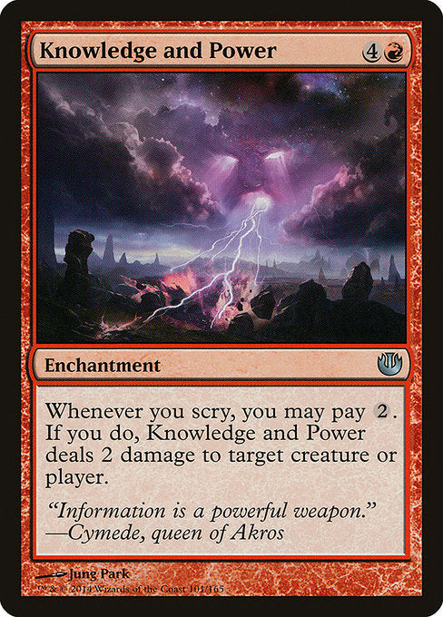 Knowledge and Power [Journey Into Nyx] | Gear Gaming Bentonville