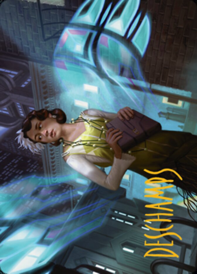 Giada, Font of Hope 1 Art Card (Gold-Stamped Signature) [Streets of New Capenna Art Series] | Gear Gaming Bentonville