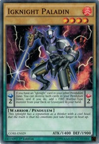 Igknight Paladin [Clash of Rebellions] [CORE-EN029] | Gear Gaming Bentonville