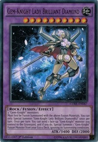 Gem-Knight Lady Brilliant Diamond [Clash of Rebellions] [CORE-EN047] | Gear Gaming Bentonville