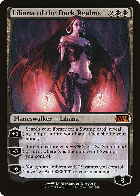 Liliana of the Dark Realms [Magic 2014 (M14)] | Gear Gaming Bentonville