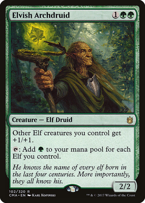 Elvish Archdruid [Commander Anthology] | Gear Gaming Bentonville