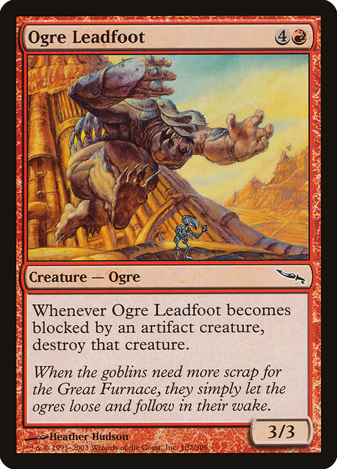 Ogre Leadfoot [Mirrodin] | Gear Gaming Bentonville