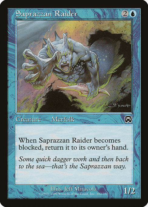 Saprazzan Raider [Mercadian Masques] | Gear Gaming Bentonville