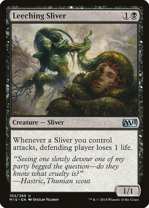 Leeching Sliver [Magic 2015 (M15)] | Gear Gaming Bentonville