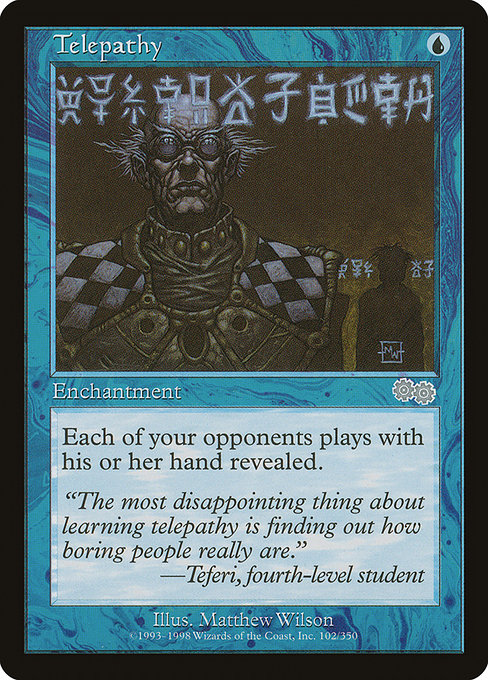 Telepathy [Urza's Saga] | Gear Gaming Bentonville