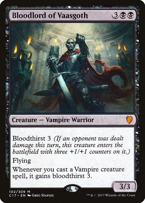 Bloodlord of Vaasgoth [Commander 2017] | Gear Gaming Bentonville