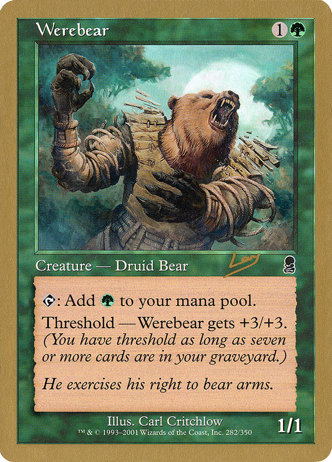 Werebear (Raphael Levy) [World Championship Decks 2002] | Gear Gaming Bentonville