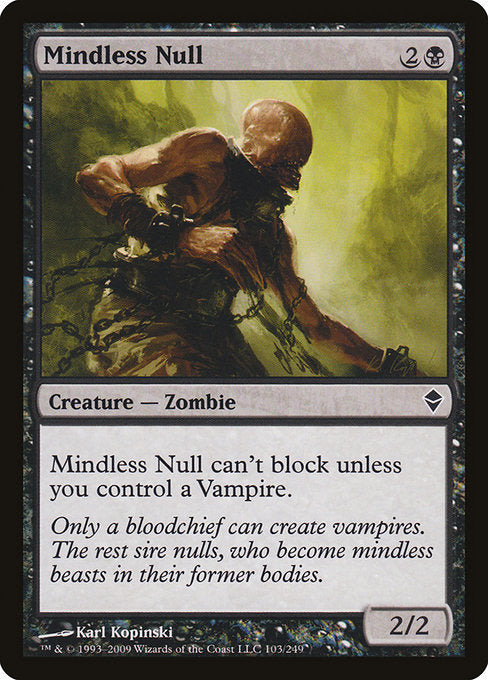 Mindless Null [Zendikar] | Gear Gaming Bentonville