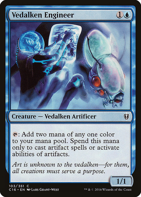 Vedalken Engineer [Commander 2016] | Gear Gaming Bentonville