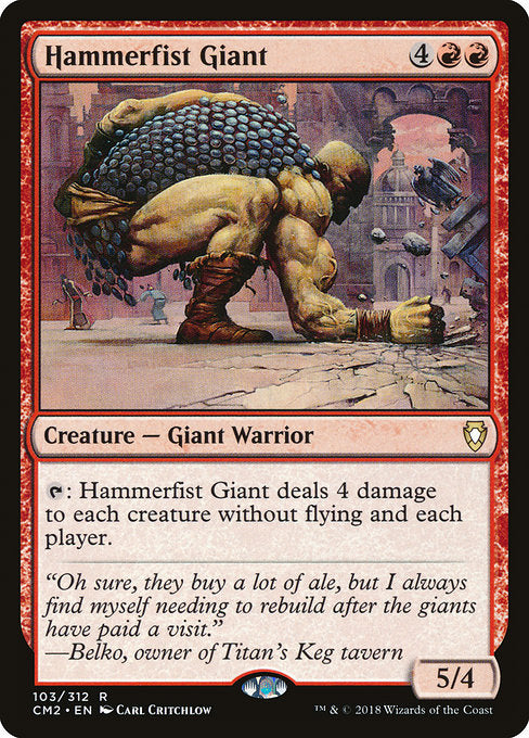 Hammerfist Giant [Commander Anthology Volume II] | Gear Gaming Bentonville