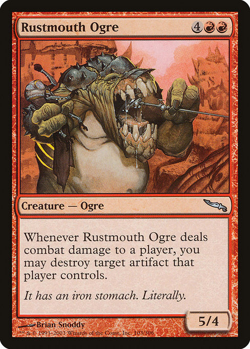 Rustmouth Ogre [Mirrodin] | Gear Gaming Bentonville