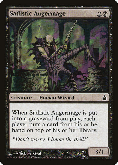 Sadistic Augermage [Ravnica: City of Guilds] | Gear Gaming Bentonville