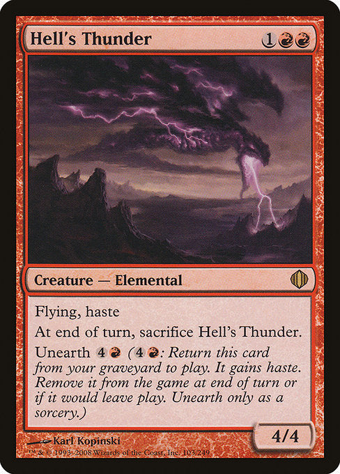 Hell's Thunder [Shards of Alara] | Gear Gaming Bentonville