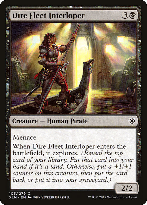 Dire Fleet Interloper [Ixalan] | Gear Gaming Bentonville