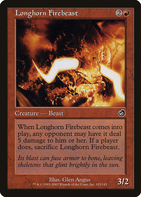 Longhorn Firebeast [Torment] | Gear Gaming Bentonville