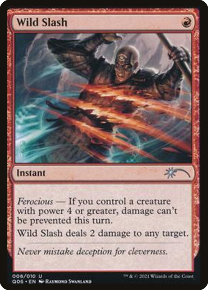 Wild Slash [Pioneer Challenger Decks 2021] | Gear Gaming Bentonville