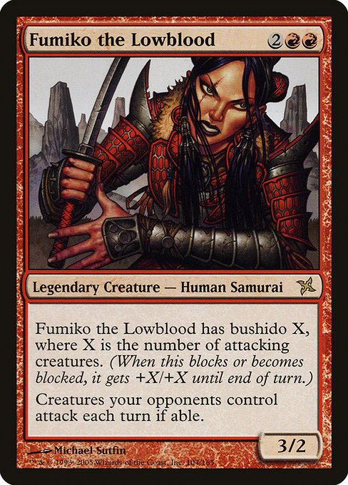 Fumiko the Lowblood [Betrayers of Kamigawa] | Gear Gaming Bentonville