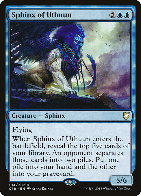 Sphinx of Uthuun [Commander 2018] | Gear Gaming Bentonville