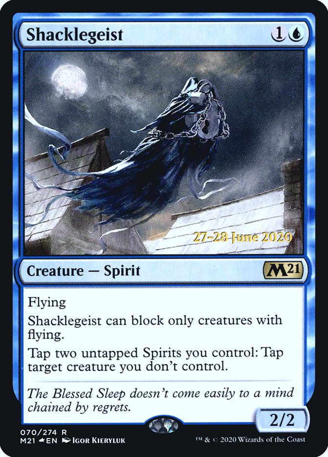 Shacklegeist  [Core Set 2021 Prerelease Promos] | Gear Gaming Bentonville