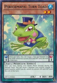 Performapal Turn Toad [2015 Mega-Tins Mega Pack] [MP15-EN066] | Gear Gaming Bentonville