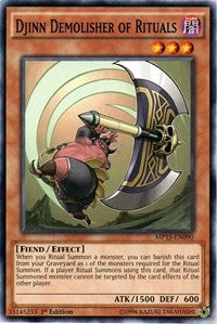 Djinn Demolisher of Rituals [2015 Mega-Tins Mega Pack] [MP15-EN090] | Gear Gaming Bentonville