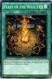 Feast of the Wild LV5 [2015 Mega-Tins Mega Pack] [MP15-EN100] | Gear Gaming Bentonville