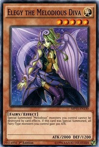 Elegy the Melodious Diva [2015 Mega-Tins Mega Pack] [MP15-EN130] | Gear Gaming Bentonville