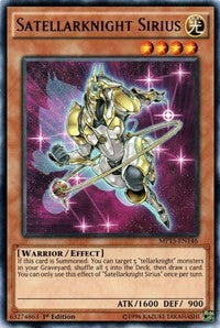 Satellarknight Sirius [2015 Mega-Tins Mega Pack] [MP15-EN146] | Gear Gaming Bentonville