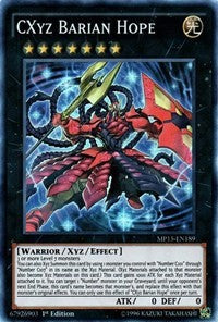 CXyz Barian Hope [2015 Mega-Tins Mega Pack] [MP15-EN189] | Gear Gaming Bentonville
