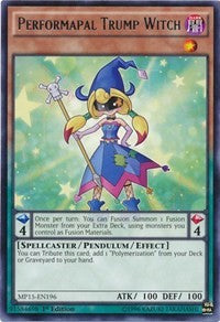 Performapal Trump Witch [2015 Mega-Tins Mega Pack] [MP15-EN196] | Gear Gaming Bentonville