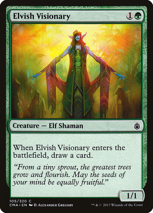 Elvish Visionary [Commander Anthology] | Gear Gaming Bentonville