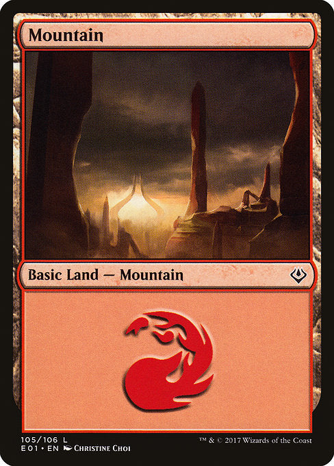 Mountain (105) [Archenemy: Nicol Bolas] | Gear Gaming Bentonville