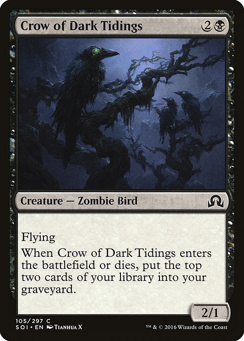 Crow of Dark Tidings [Shadows over Innistrad] | Gear Gaming Bentonville