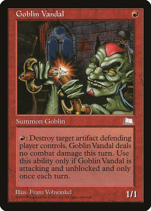 Goblin Vandal [Weatherlight] | Gear Gaming Bentonville