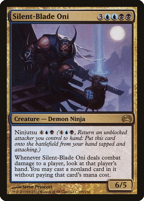 Silent-Blade Oni [Planechase 2012] | Gear Gaming Bentonville