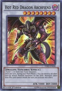 Hot Red Dragon Archfiend [High-Speed Riders] [HSRD-EN040] | Gear Gaming Bentonville