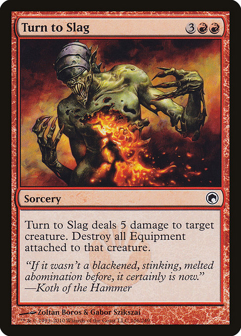 Turn to Slag [Scars of Mirrodin] | Gear Gaming Bentonville