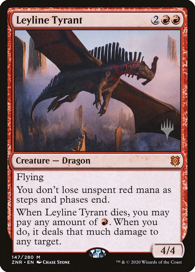 Leyline Tyrant (Promo Pack) [Zendikar Rising Promos] | Gear Gaming Bentonville