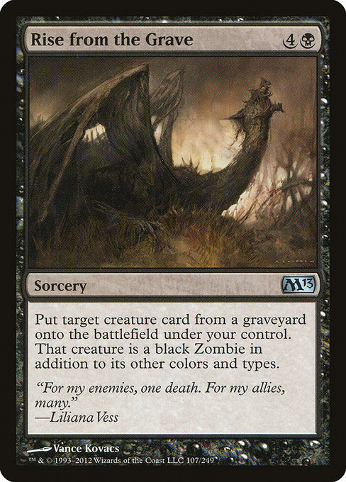 Rise from the Grave [Magic 2013 (M13)] | Gear Gaming Bentonville