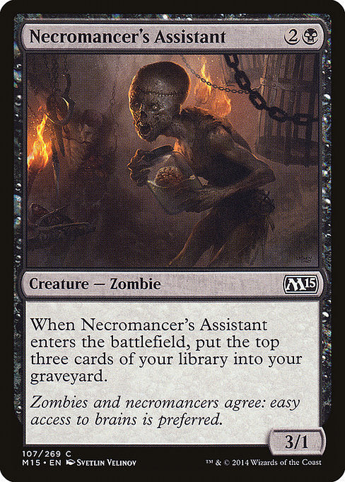 Necromancer's Assistant [Magic 2015 (M15)] | Gear Gaming Bentonville