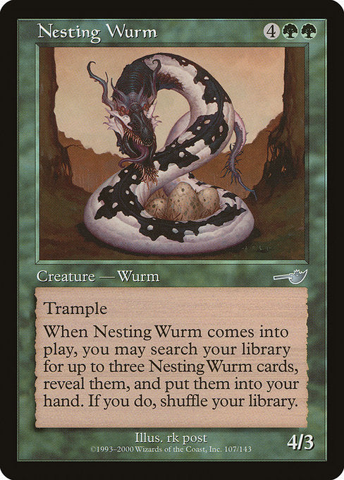 Nesting Wurm [Nemesis] | Gear Gaming Bentonville