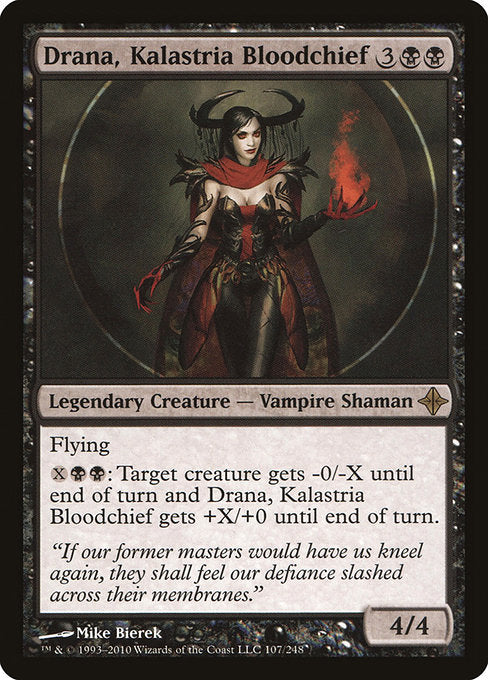 Drana, Kalastria Bloodchief [Rise of the Eldrazi] | Gear Gaming Bentonville