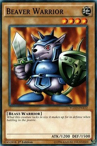 Beaver Warrior (A) [King of Games: Yugi's Legendary Decks] [YGLD-ENA12] | Gear Gaming Bentonville