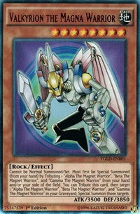 Valkyrion the Magna Warrior (B) [King of Games: Yugi's Legendary Decks] [YGLD-ENB01] | Gear Gaming Bentonville