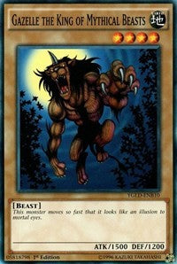 Gazelle the King of Mythical Beasts (B) [King of Games: Yugi's Legendary Decks] [YGLD-ENB10] | Gear Gaming Bentonville