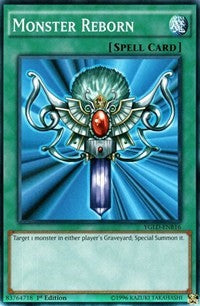 Monster Reborn (B) [King of Games: Yugi's Legendary Decks] [YGLD-ENB16] | Gear Gaming Bentonville